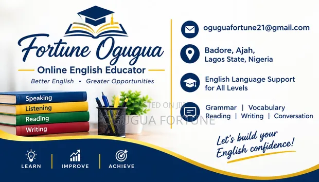 Online/Physical English Classes - 1