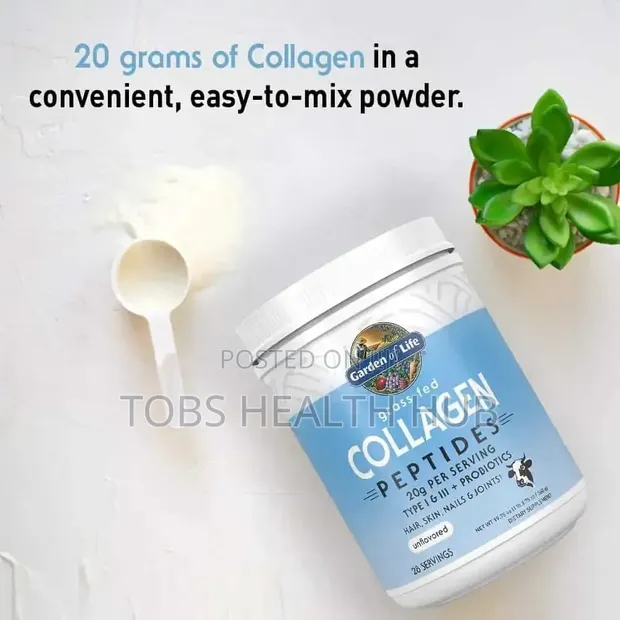Garden of Life Grass Fed Collagen Peptides + Probiotics - 1