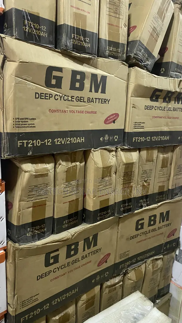 210Ah Deep Cycle Battery - Sabon Abu - 1