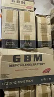 210Ah Deep Cycle Battery - Sabon Abu - 2