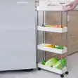 4-Layer Multifunctional Trolley/Rack - 4