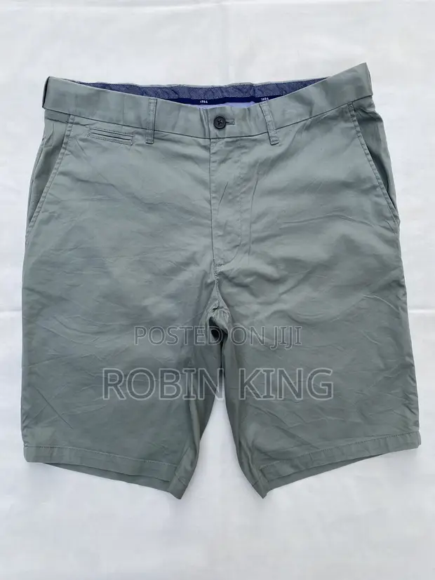 Marks and Spencer Sage Green Chinos Shorts W34 L20 - 1