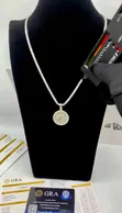 VVS Moissanite Diamond Liberty Pendant da Tennis Neckchain - 2