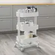 3-Tier Rolling Utility Cart - 4