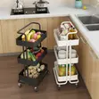 3-Tier Rolling Utility Cart - 5