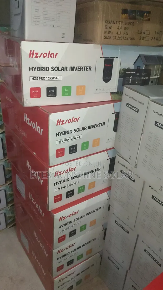 12kVA 48V HZSOLAR Hybrid Inverter - 1