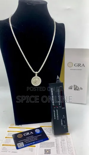 VVS Moissanite Diamond Liberty Pendant da Neckchain na Tennis