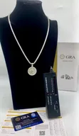 VVS Moissanite Diamond Liberty Pendant da Neckchain na Tennis - 2