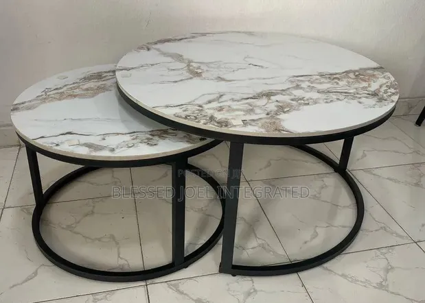 Black Leg 2-in-1 Centre Table - 1
