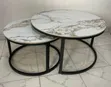 Black Leg 2-in-1 Centre Table - 2