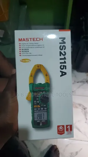 Mastech MS2115A True RMS Digital AC/DC Clamp Meter