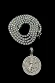 VVS Moissanite Diamond Liberty Pendant da Neckchain na Tennis - 2