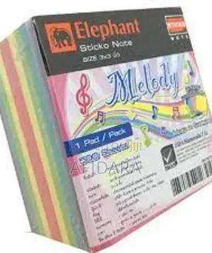 Elephant Sticky Notes Standard 3x3 Melody - 500 Sheets