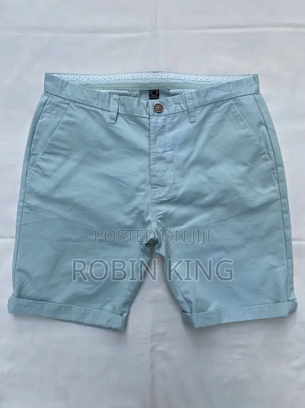 Cedarwood State Mint Green Chinos Shorts W34 L19 - 1