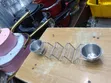 3-Piece Stainless Steel Taco Rack with Sauce Holders - 3