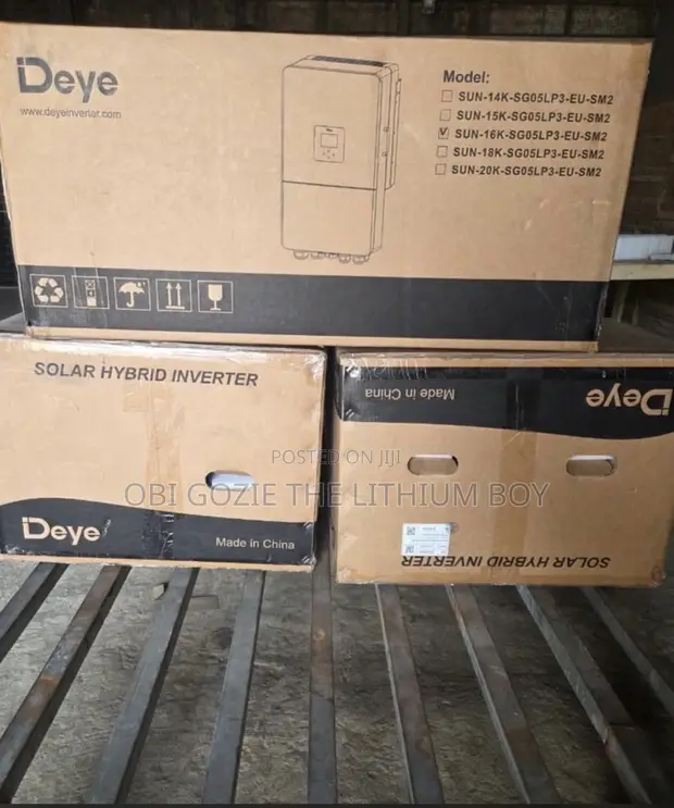 16kW 48V Deye 3-Phase Solar Hybrid Inverter - 1