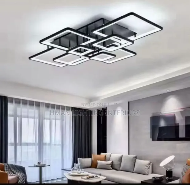Sanyen Hasken Rufi na Geometric na Luxury LED - 1