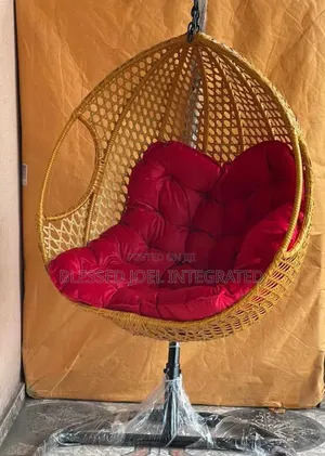 Garden Swing with Red Seater