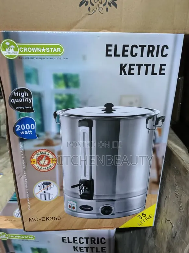 35 Litre Mai nauyi Wutar Lantarki Kettle - 1