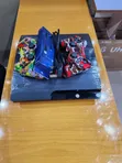Playstation 3 Slim (Amfani) - Hacked, 2 Controllers Da Wasanni 10 - 2