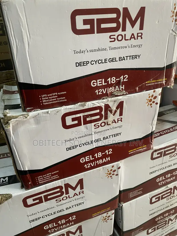 18Ah Deep Cycle Battery - 1