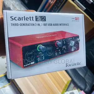 Focusrite Scarlett 2i2 4th Gen USB Audio Interface