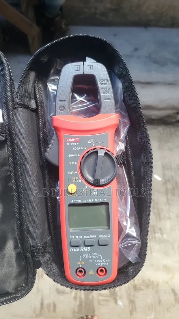 Uni-T UT204+ Gaskiyar RMS AC/DC Dijital Clamp Meter - 1