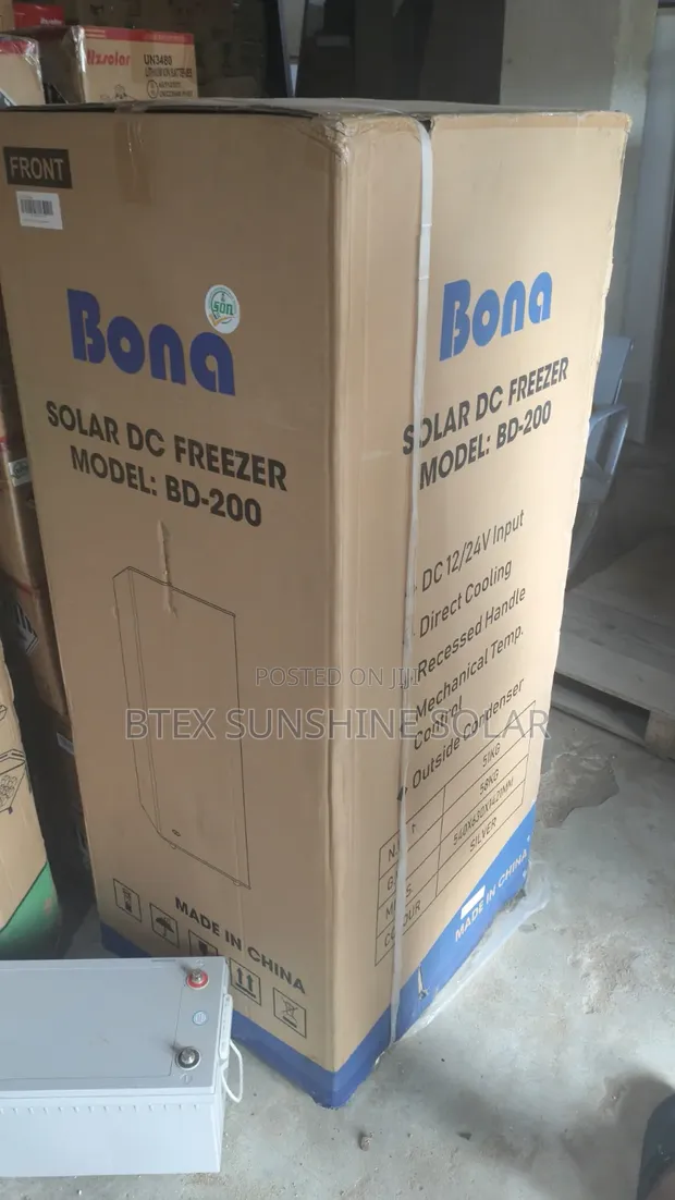 Bona 200L Upright AC/DC Freezer - 1