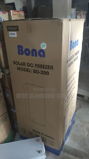 Bona 200L Upright AC/DC Freezer