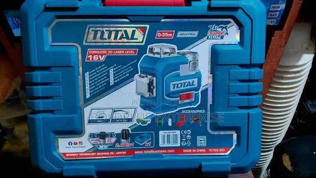 Total 16V Cordless 3D Laser Level Machine - 1