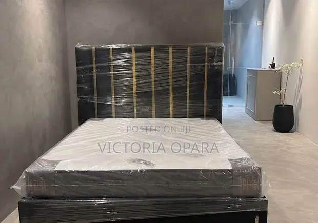 4x6 Orthopaedic Mattress with Bedframe - 1
