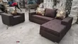 Brand New L Shape Sofa - Brown - 2