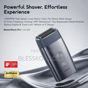 Oraimo MasterShave Pro 2-in-1 Electric Shaver & Hair Clipper