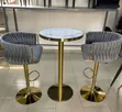 Adjustable Wine Bar Stools with Table (Lux) - 1