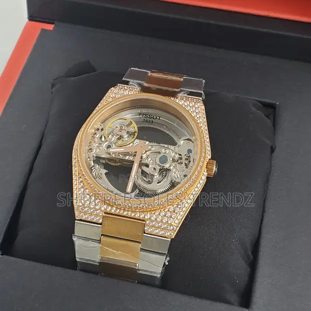 Tissot Automatic Stone Chain Wristwatch - 1