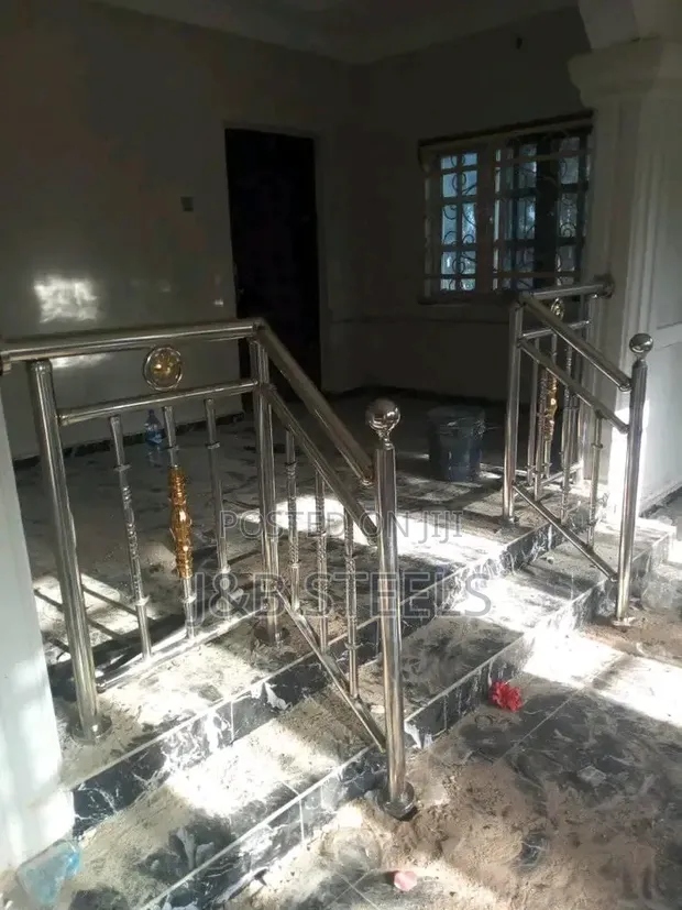Stainless Steel Handrail Installation - 1