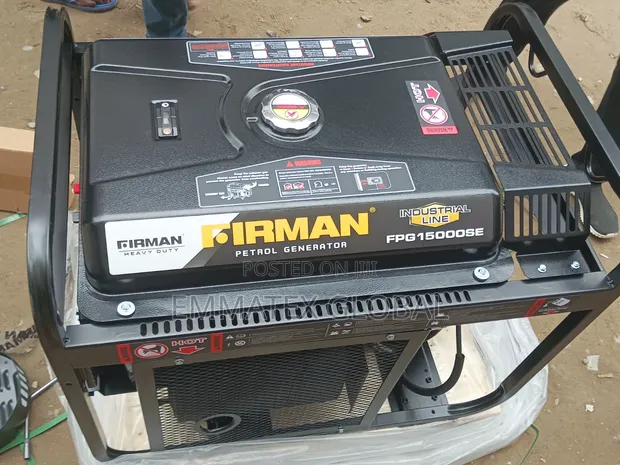 Firman 10kVA Generator FPG15000SE (Man Fetur, Silinda 2) - 1