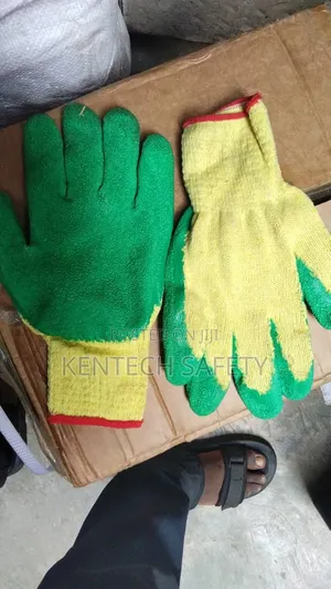 Thick Coated Nitrile Industrial Gloves for Factory Workers