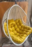 Yellow 2-Seater Garden Swing - 2
