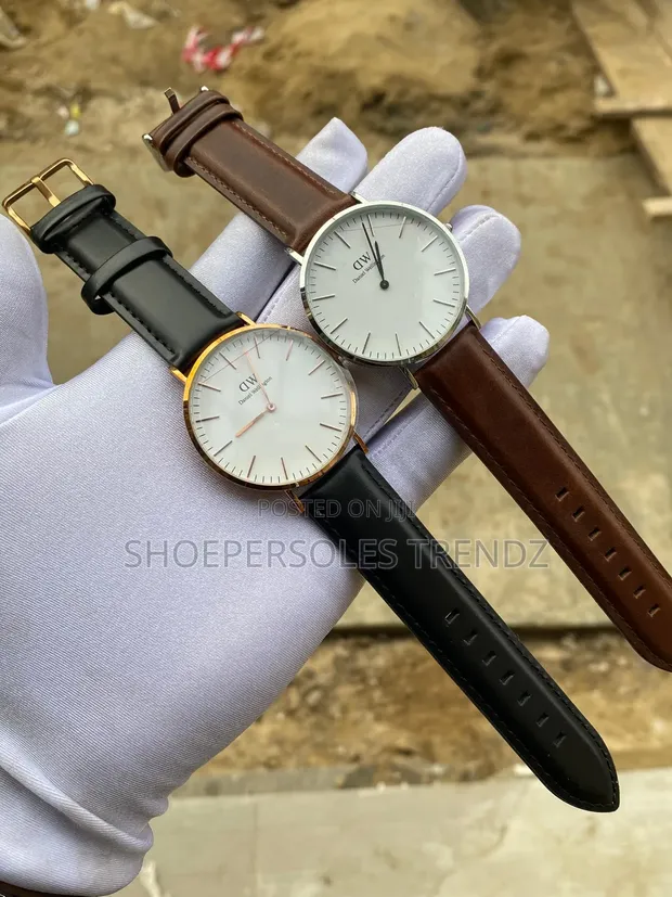DW Leather Strap Wristwatches - 1