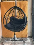 Black Garden Swing - Brand New - 1