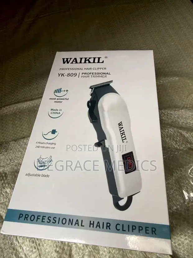 Professional Series Hair Clipper - White - 1