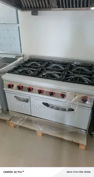 Brand New 6 Burner Gas Cooker with Oven