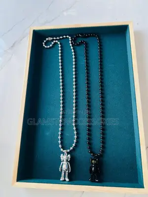 Fashion Necklace - Silver/Gold Stainless Steel