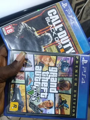 PS4 Wasanni: GTA 5 & Call of Duty Black Ops II (Sabon Juji)