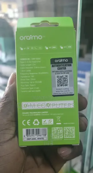 Oraimo Digital Type-C Earphones OEP-320C