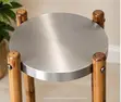 Bamboo Metal 2-Tier Side Table (An Sake Gyara) - 2