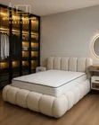 King Size Padded Bed Frame - Brand New - 2
