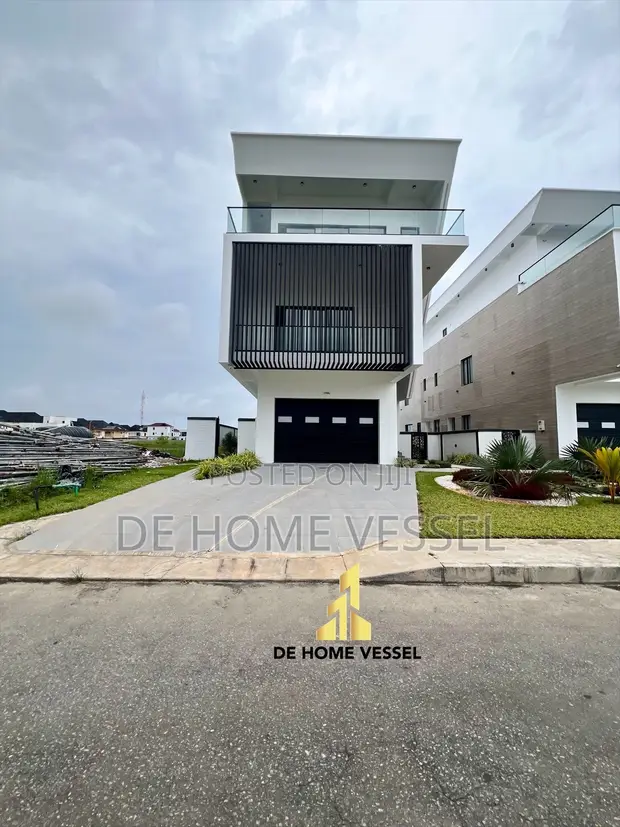 5-Bedroom Detached Duplex da Pool & Elevator a VGC, Ajah - 1