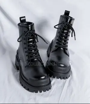 Women's Lace-Up Sole Ankle Boots - Black, Brown, Grey
